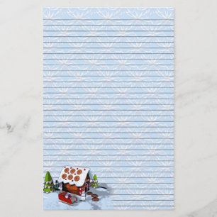 Papeterie Pain d'épice Maison de vacances papier
