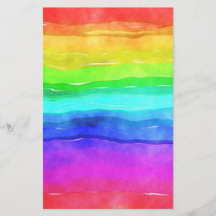 Papeterie Painted Rainbow