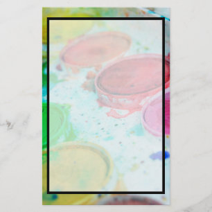 Papeterie Palette Peinture à aquarelle multicolore Artistes