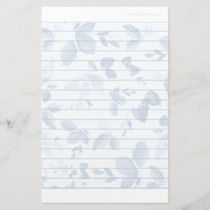 Papeterie Papier à écriture florale en papier à reliure tiss