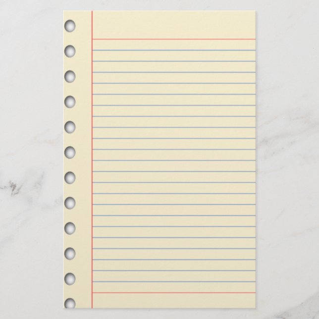 Papeterie Papier à lettres (Devant)