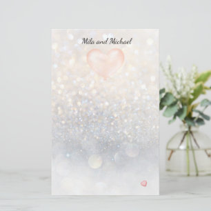 Papeterie Papier à lettres à ballon rose