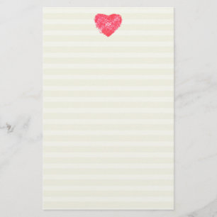 Papeterie Papier à lettres à carreau Damas / Papier à écrire