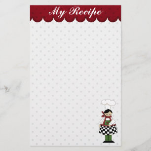 Papeterie Papier à lettres Cute Chef