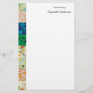 Papeterie Papier à lettres de bordure de surface composée