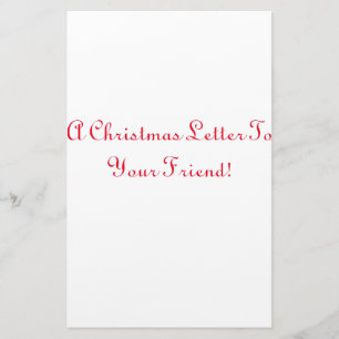 Papeterie Papier à lettres de Noël