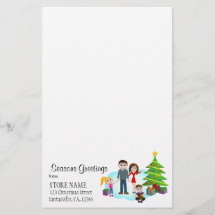 Papeterie Papier à lettres de Noël