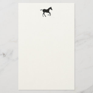 Papeterie papier à lettres de qualité avec le logo de cheval