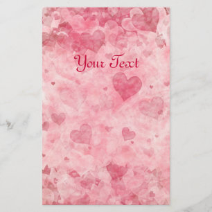 Papeterie Papier à lettres élégant à coeur