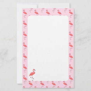 Papeterie Papier à lettres Flamant rose
