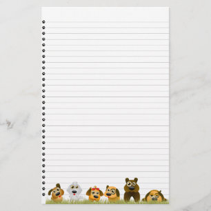 Papeterie Papier à lettres mignon pour chiens