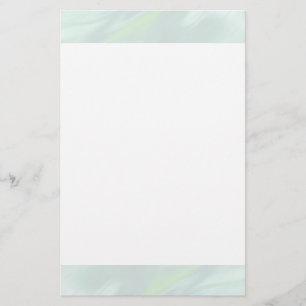 Papeterie Papier à lettres personnalisé Sea Swirl avec éléme