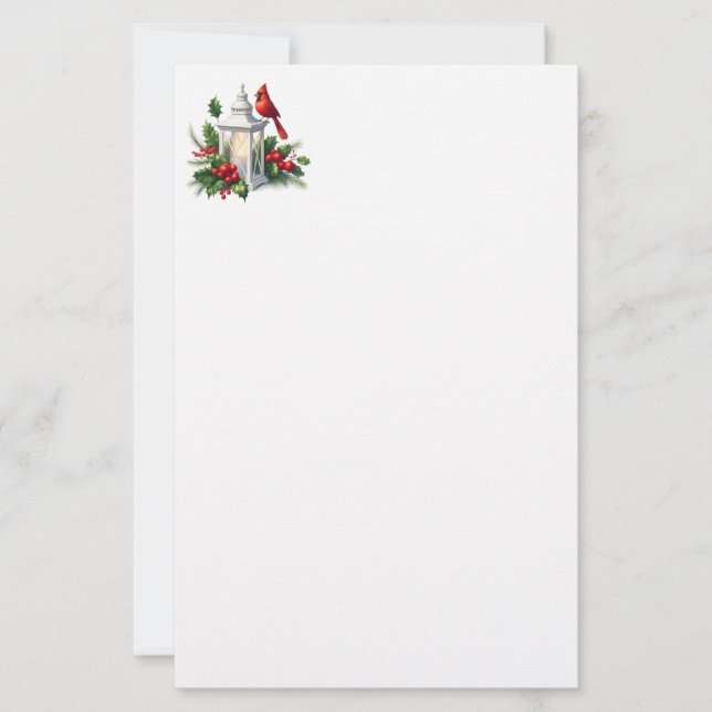 Papeterie Papier à lettres pour les fêtes de Noël (Devant)