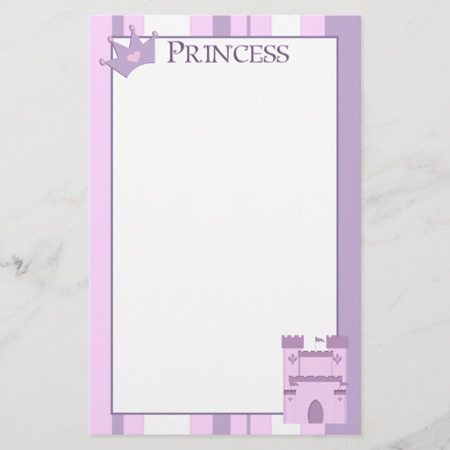 Papeterie Papier à lettres Princess (Devant)