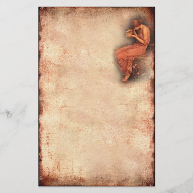 Papeterie Papier à lettres Psyche & Golden Box (Devant)