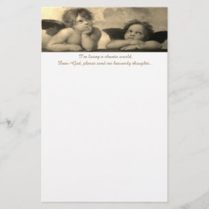 Papeterie Papier à lettres Raphael Angels