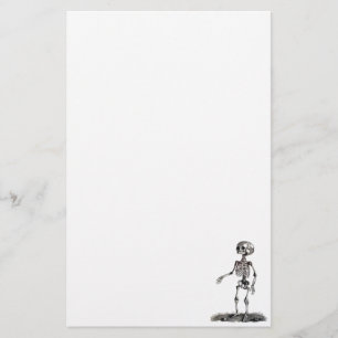 Papeterie Papier à lettres squelette pour enfant