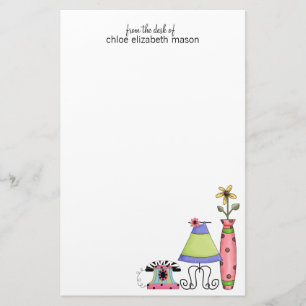 Papeterie Papier à lettres super mignonne pour filles