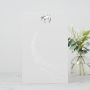 Papeterie Papier à lettres Unicorn Argent