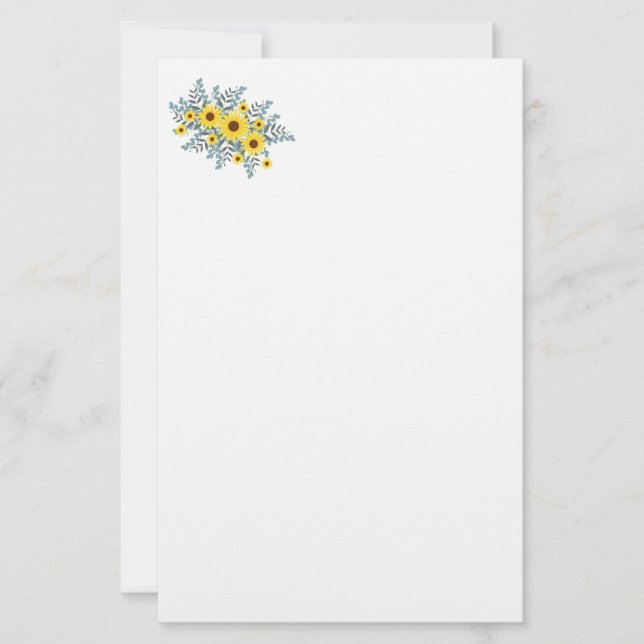 Papeterie Papier à papier-tournesol (Devant)
