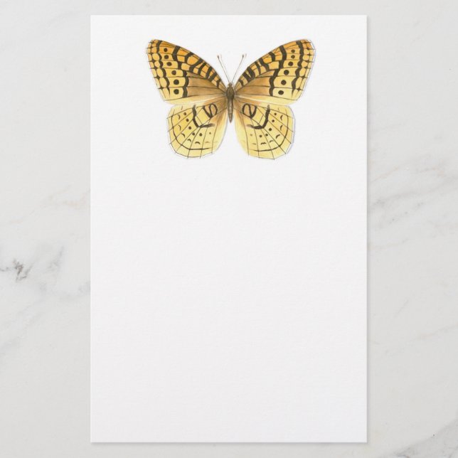Papeterie Papier à papillon fritillaire épangé (Devant)