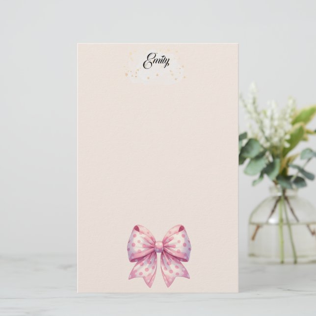 Papeterie Papier à ruban Polka Dot (Debout devant)