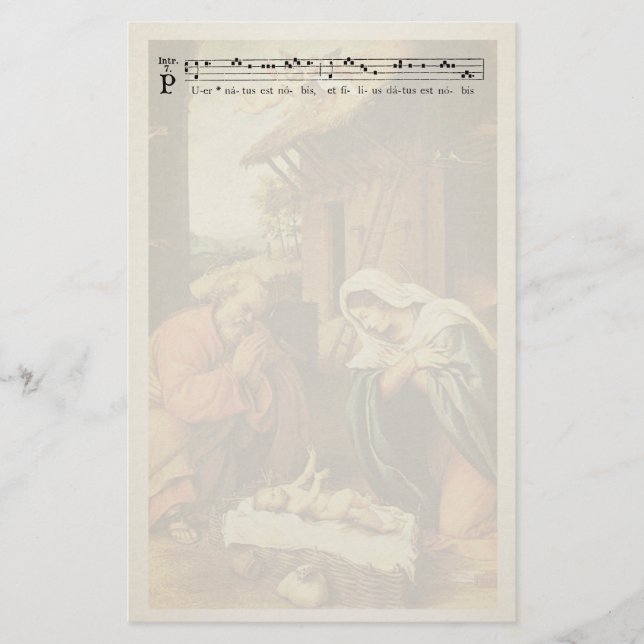 Papeterie Papier de la cantine de Noël (Devant)