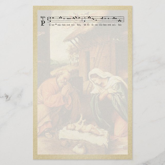 Papeterie Papier de la cantine de Noël (Devant)
