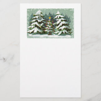 Papeterie Papier de la famille de l'arbre de Noël