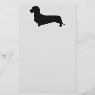 Papeterie Papier de note Dachshund pour cheveux de fil