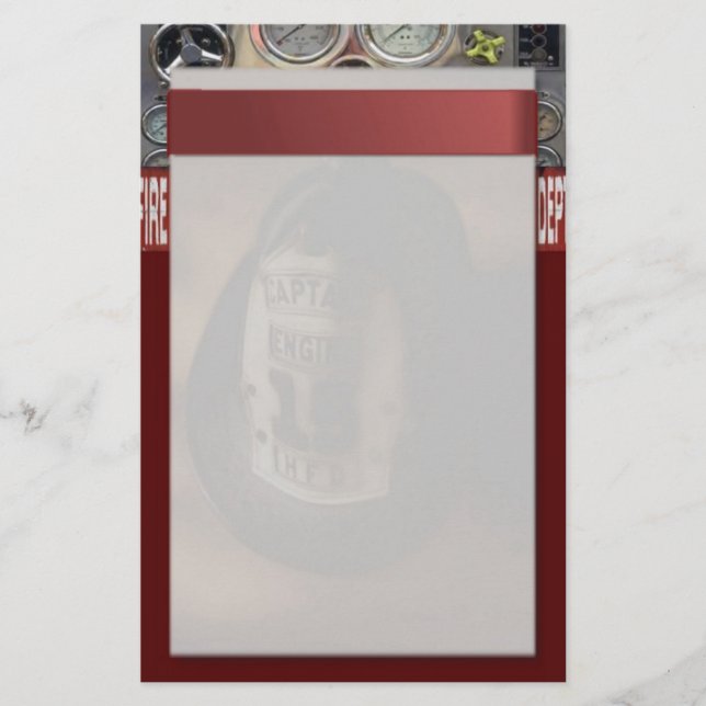 Papeterie Papier de pompier (Devant)