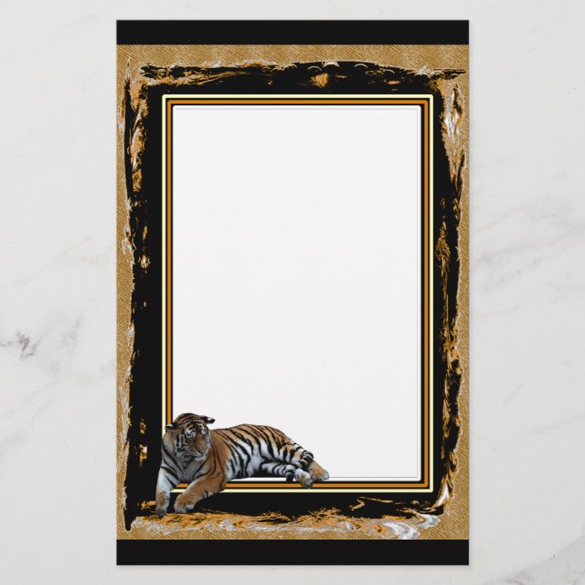 Papeterie Papier de tigre (Devant)