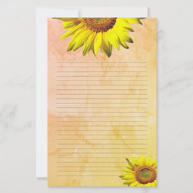 Papeterie Papier d'écriture personnelle à feuilles de tourne (Devant)