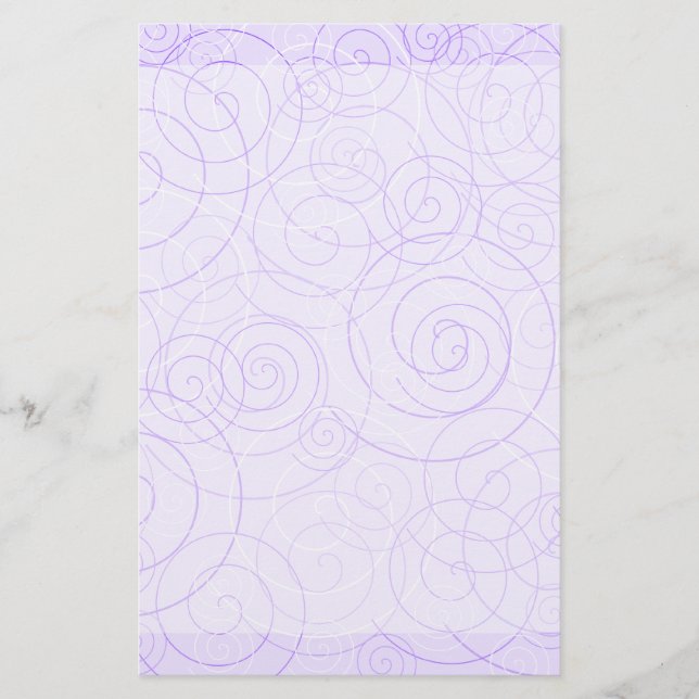 Papeterie Papier d'écriture pourpre (Devant)