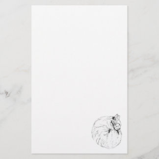 Papeterie Papier fixe pour Kitty dormant