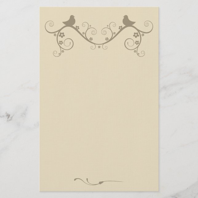 Papeterie Papier mariage (Devant)
