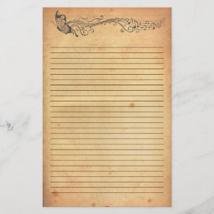 Papeterie Papier papillon vieux papier