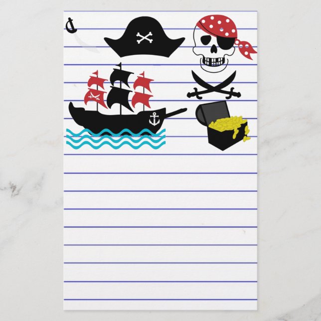 Papeterie Papier Pirates (Devant)