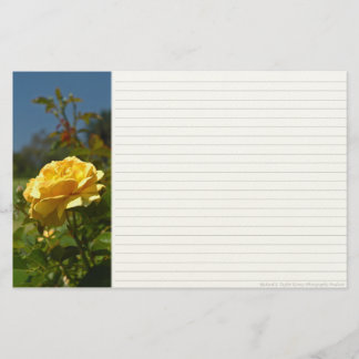 Papeterie Papier rose jaune