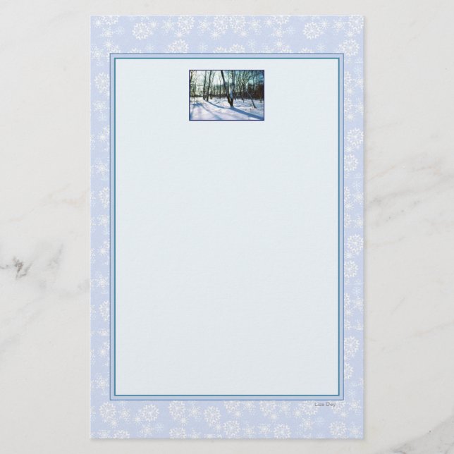 Papeterie Papier 'Winter Wonderland' (Devant)