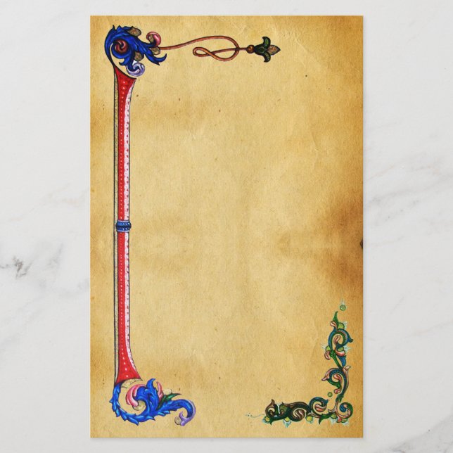 PAPETERIE PARCHEMENT FLORENTIEL ANTIQUE (Devant)