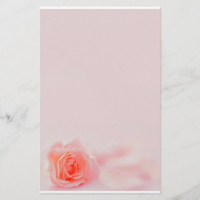 Papeterie pastel dorery rose (Devant)