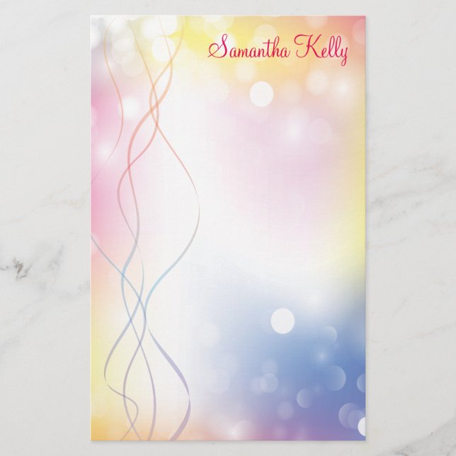 Papeterie Pastel Lights (Devant)