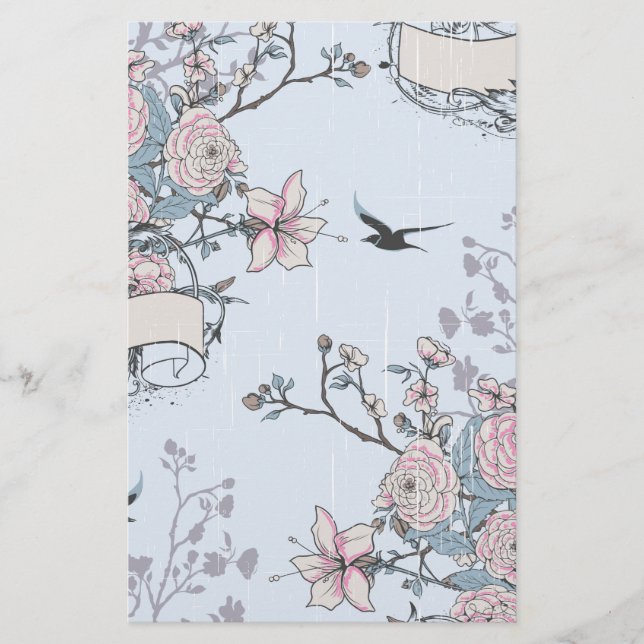 Papeterie pastel shabby chic (Devant)