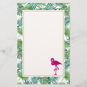 Papeterie Pattern et Pink Flamingo