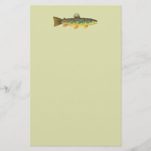 Papeterie Pêche Brown à la truite