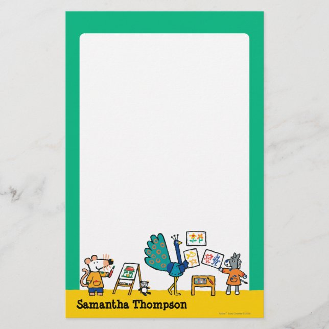 Papeterie Peindre avec Maisy ! (Devant)