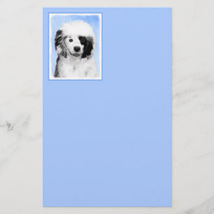 Papeterie Peinture Portugaise de Chien d'Eau - Art original 