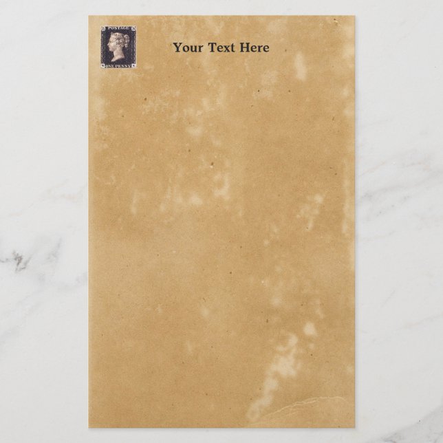 Papeterie Penny Black Postage Timbre (Devant)