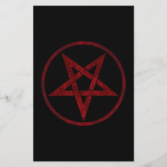 Papeterie Pentagram Red Devil (Devant)